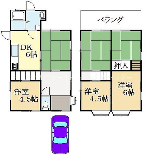 京都府宇治市広野町寺山 新田駅 6DK 一戸建て 賃貸物件詳細