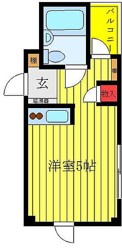 トマトハイツ 1階 ワンルーム 賃貸物件詳細