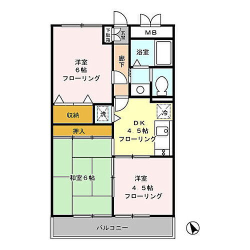 東京都足立区島根4丁目14-9 西新井駅 3DK アパート 賃貸物件詳細