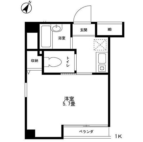 東京都豊島区南大塚1丁目 新大塚駅 1K マンション 賃貸物件詳細