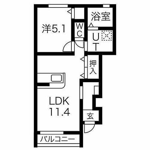 埼玉県所沢市上新井2丁目 西所沢駅 1LDK アパート 賃貸物件詳細