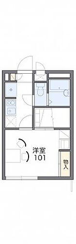 レオパレスアメジスト 1階 1K 賃貸物件詳細