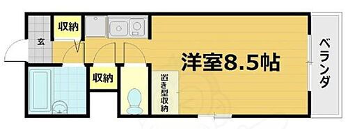 京都府京都市伏見区深草西浦町8丁目 竹田駅 ワンルーム マンション 賃貸物件詳細