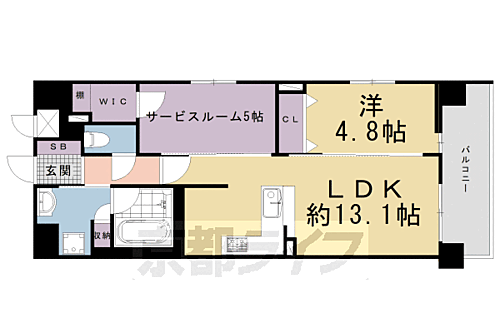 京都府京都市下京区間之町通七条上る材木町 京都駅 1SLDK マンション 賃貸物件詳細