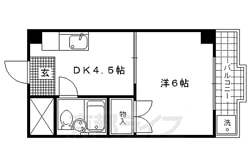 京都府京都市上京区下長者町通堀川西入亀屋町 丸太町駅 1DK マンション 賃貸物件詳細