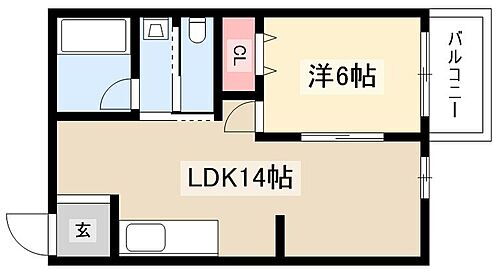名古屋駅西ビル 4階 1LDK 賃貸物件詳細