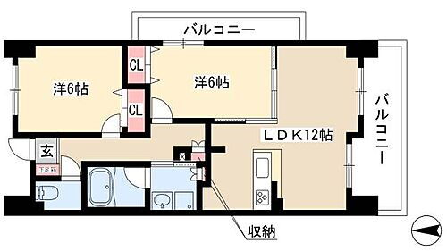 愛知県名古屋市中区大須3丁目36-36 上前津駅 2LDK マンション 賃貸物件詳細