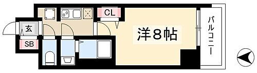 愛知県名古屋市東区飯田町9番 高岳駅 1K マンション 賃貸物件詳細