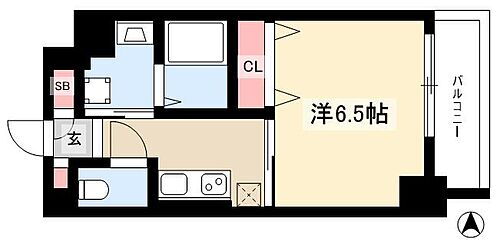 愛知県名古屋市西区浅間1丁目5-6 浅間町駅 1K マンション 賃貸物件詳細