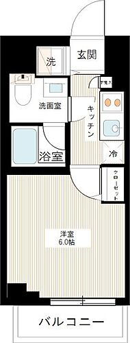 神奈川県横浜市南区共進町3丁目58-2 蒔田駅 1K マンション 賃貸物件詳細