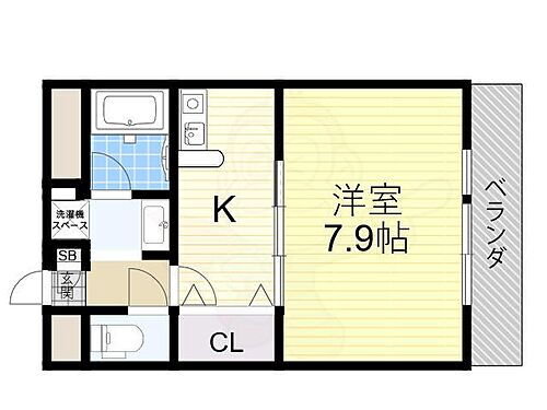 カーサスペリオーレ１ 3階 1K 賃貸物件詳細