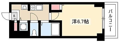 愛知県名古屋市西区那古野2丁目1-6 国際センター駅 1K マンション 賃貸物件詳細