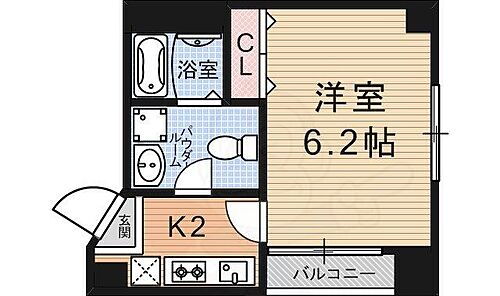 京都府京都市山科区安朱南屋敷町 山科駅 1K マンション 賃貸物件詳細