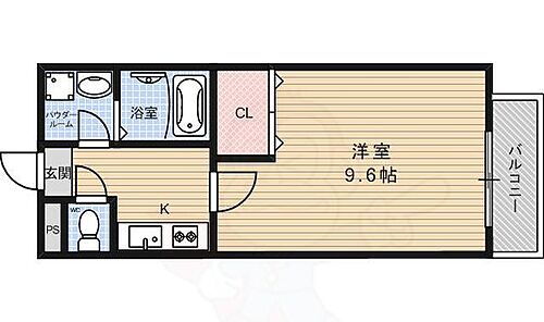 京都府京都市山科区四ノ宮岩久保町 四宮駅 1K マンション 賃貸物件詳細