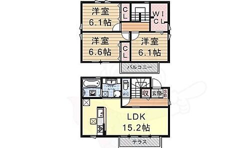 滋賀県大津市大萱3丁目1番27号 瀬田駅 3LDK 一戸建て 賃貸物件詳細