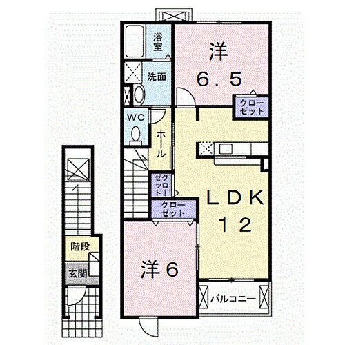 和歌山県海南市岡田159-3 黒江駅 2LDK アパート 賃貸物件詳細