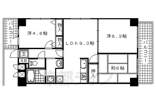 京都府京都市右京区太秦前ノ田町 太秦駅 3LDK マンション 賃貸物件詳細