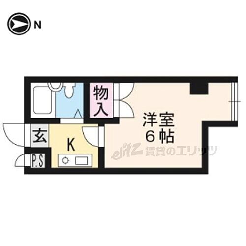 京都府京都市上京区一条通御前通西入西町 北野白梅町駅 1K マンション 賃貸物件詳細