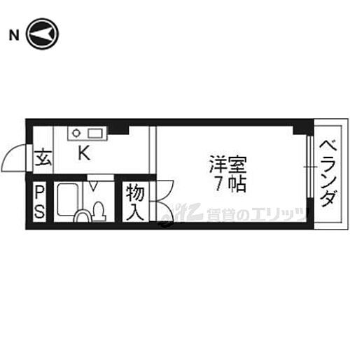 京都府京都市上京区一条通御前通西入大東町 北野白梅町駅 1K マンション 賃貸物件詳細