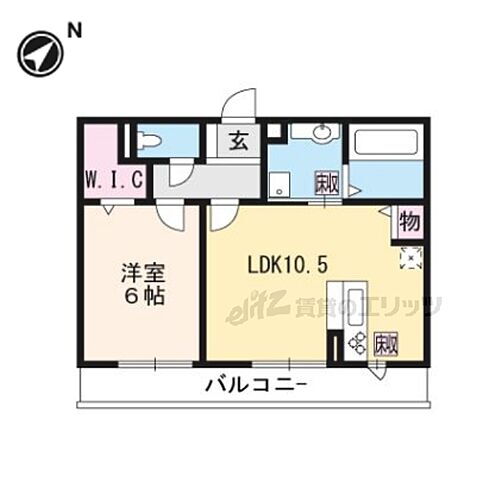 滋賀県栗東市小柿1丁目 草津駅 1LDK アパート 賃貸物件詳細