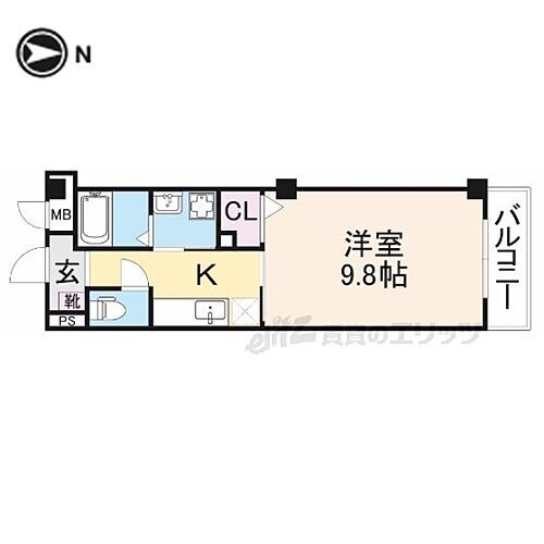 京都府京都市下京区七条通間之町東入材木町 京都駅 1K マンション 賃貸物件詳細