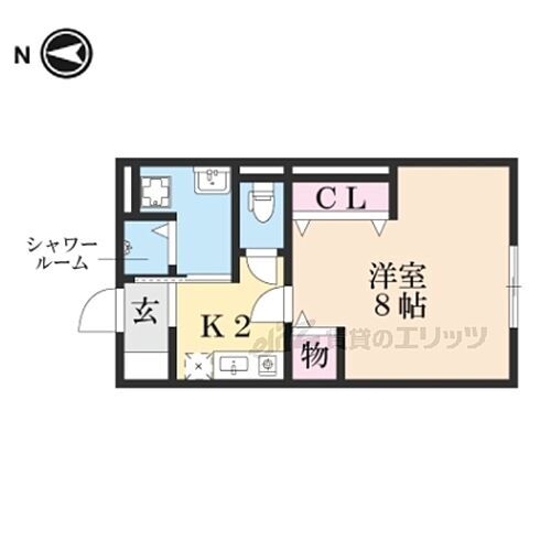 京都府京都市左京区田中西樋ノ口町 元田中駅 1K アパート 賃貸物件詳細