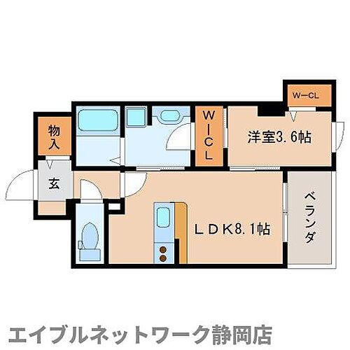 静岡県静岡市葵区東静岡1丁目 東静岡駅 1LDK マンション 賃貸物件詳細