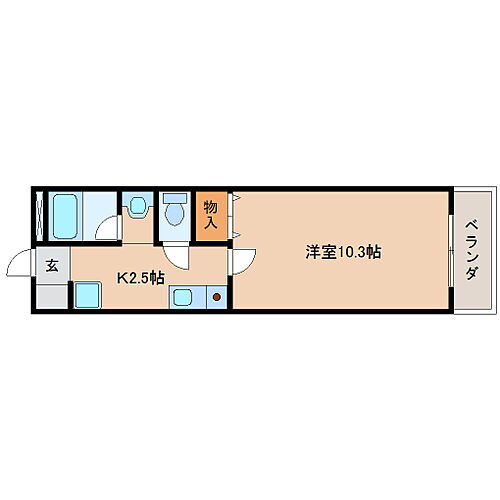 静岡県藤枝市田沼4丁目 藤枝駅 1K マンション 賃貸物件詳細