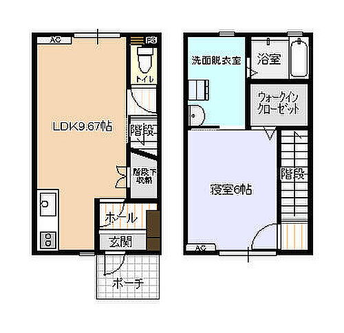 富山県富山市下冨居 新富山口駅 1LDK アパート 賃貸物件詳細