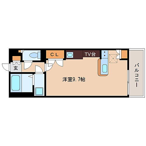 奈良県大和郡山市九条町 九条駅 ワンルーム マンション 賃貸物件詳細