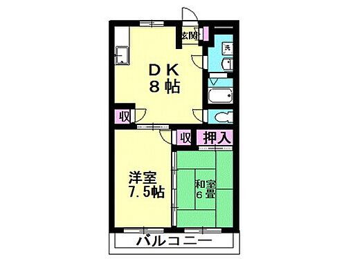 埼玉県本庄市南1丁目4-10 本庄駅 2DK マンション 賃貸物件詳細