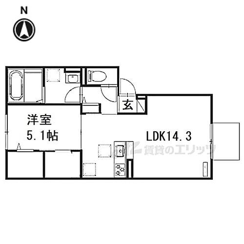 京都府京都市伏見区桃山町因幡 六地蔵駅 1LDK アパート 賃貸物件詳細