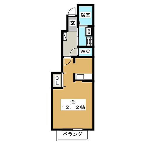長野県長野市篠ノ井二ツ柳 篠ノ井駅 1K アパート 賃貸物件詳細