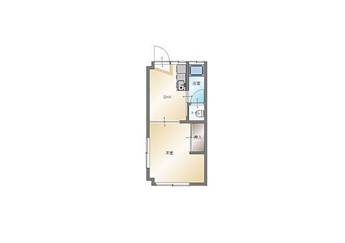 岡山県岡山市北区野田屋町2丁目 柳川駅 1DK マンション 賃貸物件詳細