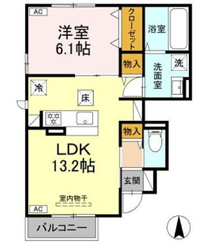 愛媛県松山市余戸南4丁目13-56 鎌田駅 1LDK アパート 賃貸物件詳細