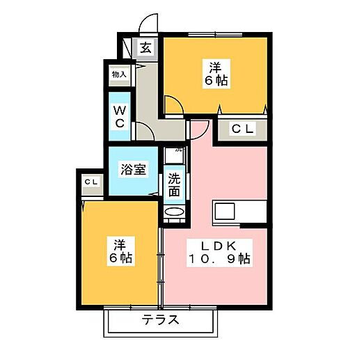 愛知県名古屋市中村区宿跡町1丁目 中村公園駅 2LDK アパート 賃貸物件詳細