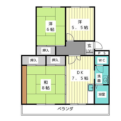 愛知県名古屋市名東区勢子坊2丁目 本郷駅 3DK マンション 賃貸物件詳細