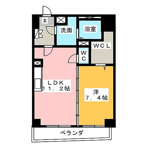 愛知県名古屋市西区貴生町 上小田井駅 1LDK マンション 賃貸物件詳細