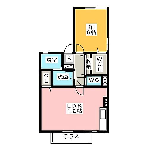 パルティール 1階 1LDK 賃貸物件詳細