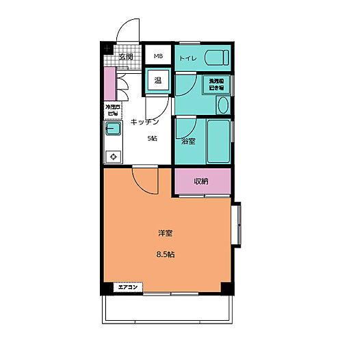 愛知県名古屋市天白区元八事2丁目 塩釜口駅 1K マンション 賃貸物件詳細