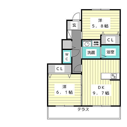 愛知県名古屋市名東区高針5丁目 上社駅 2DK アパート 賃貸物件詳細