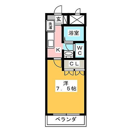 愛知県一宮市多加木3丁目 妙興寺駅 1K マンション 賃貸物件詳細