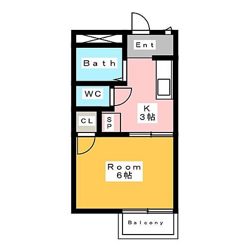 愛知県安城市朝日町 安城駅 1K アパート 賃貸物件詳細