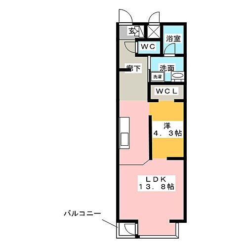 Ｃａｓａ　Ｌａｒｇｏ　岩倉 3階 1LDK 賃貸物件詳細