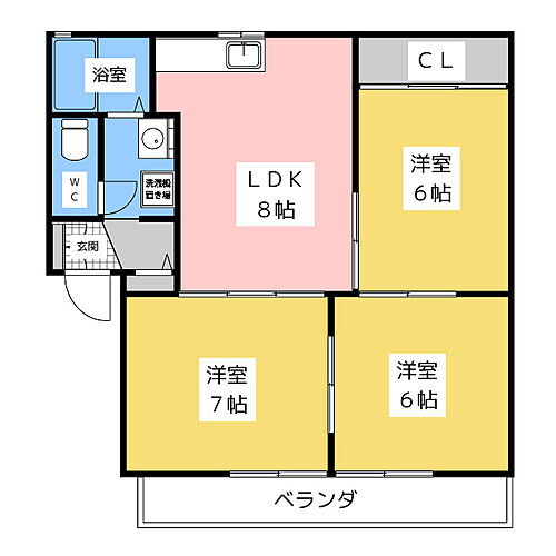 愛知県日進市香久山4丁目 3DK アパート 賃貸物件詳細