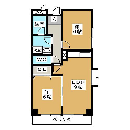 日進エクセルハイツ 4階 2LDK 賃貸物件詳細