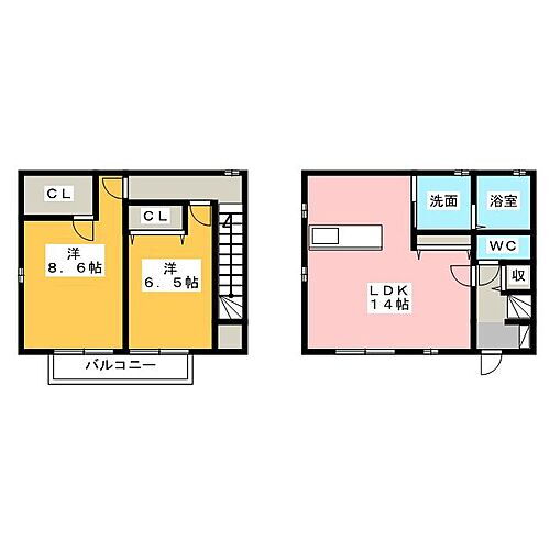 静岡県浜松市中央区神田町 浜松駅 2LDK 一戸建て 賃貸物件詳細