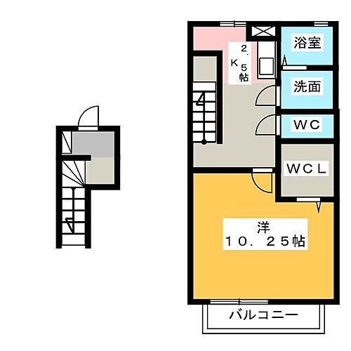 静岡県富士市蓼原 富士駅 1K アパート 賃貸物件詳細