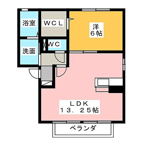 ケープコッド　イン　Ａ 2階 1LDK 賃貸物件詳細