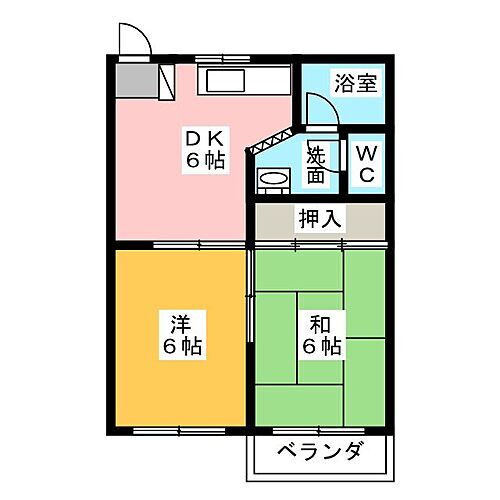 静岡県磐田市豊岡 2DK マンション 賃貸物件詳細